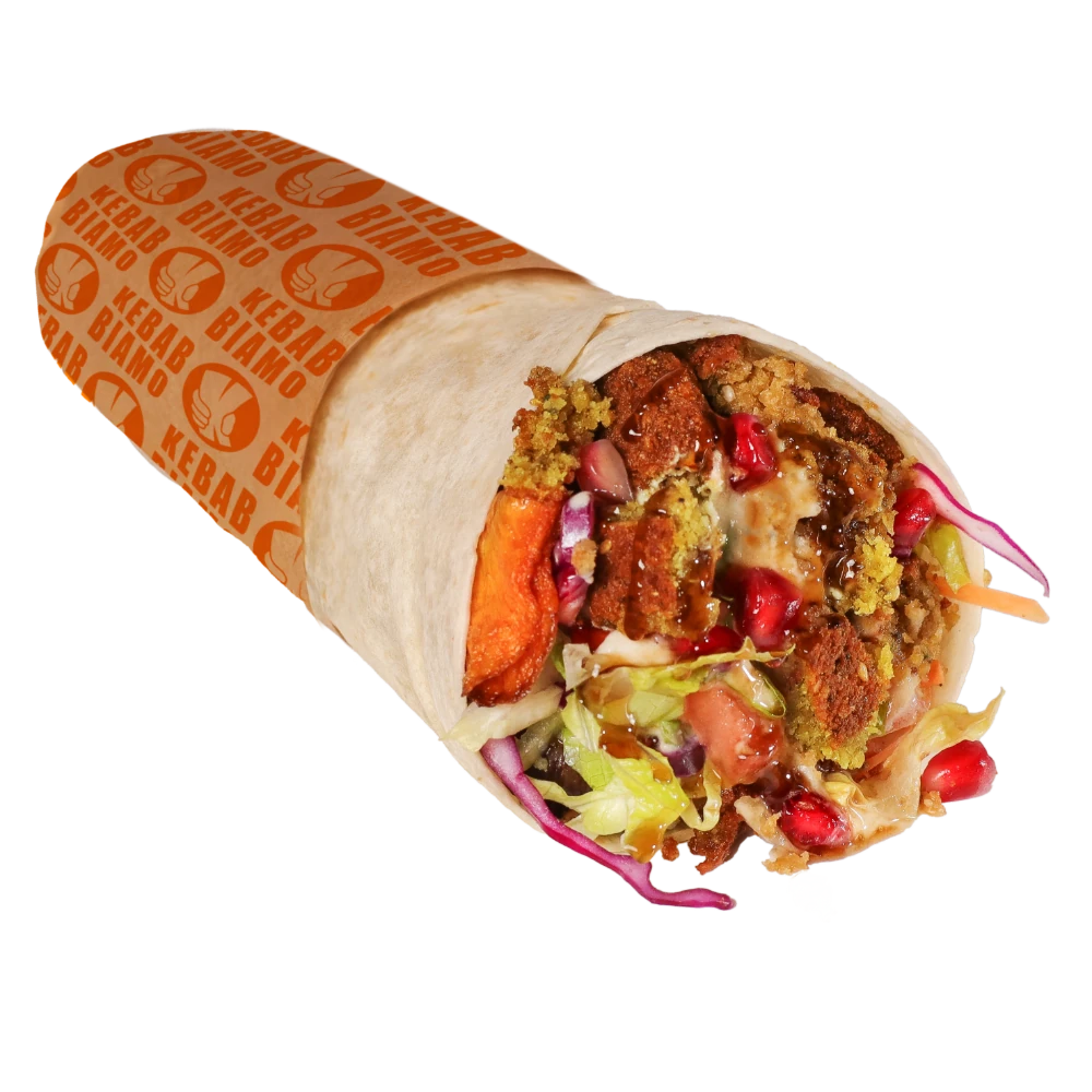 Piadina Falafel vegetariano