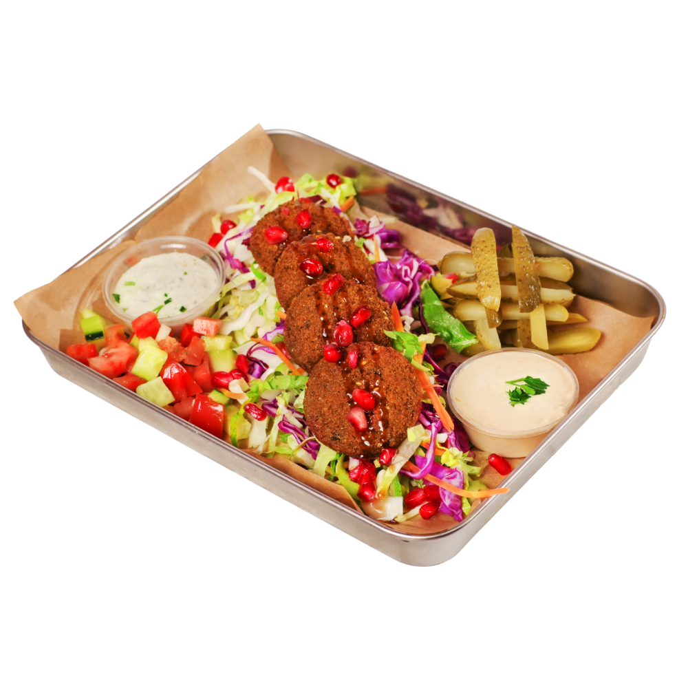 Vassoio Falafel vegetariano